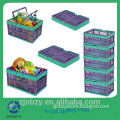 Plastic Shopping Folding Crate,Folding Plastic Basket